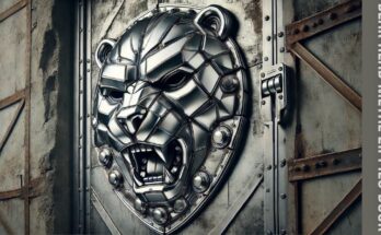 Bear Head Metal Zippies Door